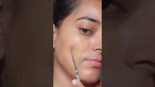 POWER OF FOUNDATION ✨🌸😃😱  skincare skincareroutine foryou youtube quickandeasymakeuplook [upl. by Aikal307]