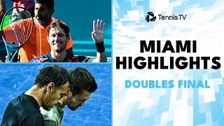 Bopanna amp Ebden vs Dodig amp Krajicek for the Title  Miami Open 2024 Doubles Final Highlights [upl. by Sundstrom495]