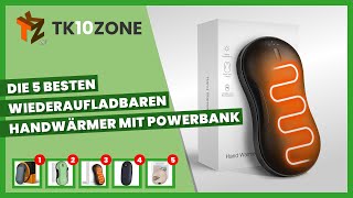 Die 5 besten wiederaufladbaren Handwärmer mit Powerbank [upl. by Petra341]