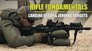 Carbine Setup amp Zeroing Targets  Pros Guide to Rifle Shooting Fundamentals [upl. by Anrehs]