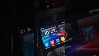 Start up demo wandroid auto rear camera and one of the selectable home screen Fox Body Mustang [upl. by Elraet]