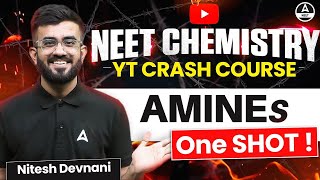 Amines Class 12 One Shot  Organic Chemistry  NEET 2024  Nitesh Devnani [upl. by Scibert]