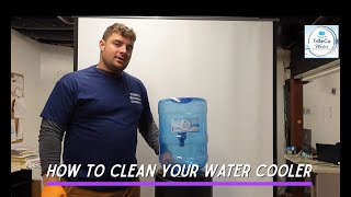 How To Clean Your Water Dispenser  Water Cooler 2022 [upl. by Raddy]