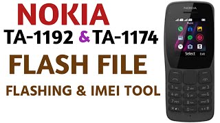 Nokia 110 TA1192 Flash File  TA1174 Flash File Nokia EasyTool [upl. by Amelus]