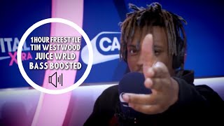 Juice Wrld  1 Hour Freestyle Tim Westwood  Bass Boosted🔊 [upl. by Kylynn]