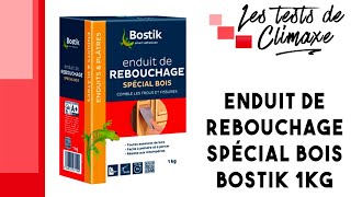 Test dun enduit de rebouchage Bostik spécial bois 1kg [upl. by Eladnar]