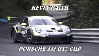 SALITA CIVIDALE  CASTELMONTE 2024  KEVIN RAITH  PORSCHE 992 GT3 CUP  BEST BY BELLUNOVIDEO [upl. by Enaamuj]