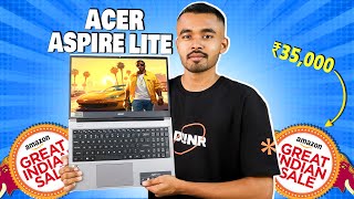 Acer Aspire Lite Ryzen 5 5500U Review  Perfect Budget Laptop under 35000 Better than i5 11th Gen [upl. by Mchale]