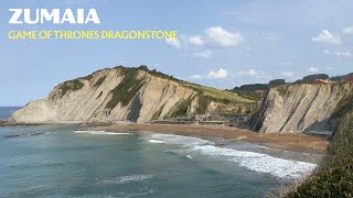 Playa De Itzurun Zumaia España The BEST Beach In SPAIN [upl. by Anayeek]