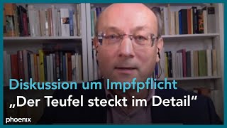 Impfpflicht Prof Emanuel Richter RWTH Aachen zur Diskussion am 301121 [upl. by Frodina47]