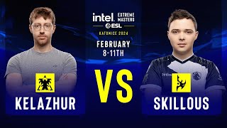 Kelazhur vs SKillous  IEM SC2 Katowice 2024  Group Stage [upl. by Adihsar]