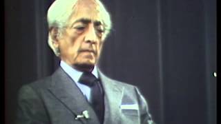 J Krishnamurti  Amsterdam 1981  Public Talk 1  Thought and time are the root of fear [upl. by Poyssick]