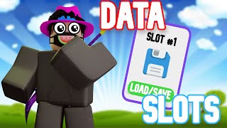 How To Create Data Slots Roblox Studio [upl. by Vitoria]