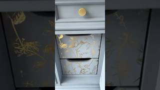 Furniture Makeover with Gold Patterns Exquisite Transfer from the Kacha Collection [upl. by Alemahs]