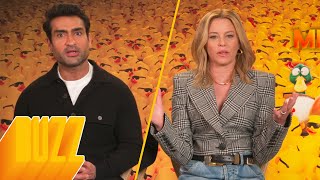 Elizabeth Banks amp Kumail Nanjiani talk Ireland and the art of bravery  Migration Interview [upl. by Ettezoj833]