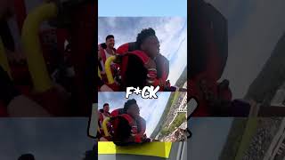 Ishowspeed YAPS during on ROLLERCOASTER 😂😂 shorts viral ishowspeed ishowspeedshorts [upl. by Bruner267]