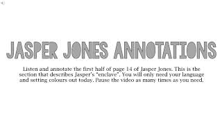 JASPER JONES ANNOTATIONS  GOTHIC SETTING  PAGE 14 [upl. by Nwahsyt]