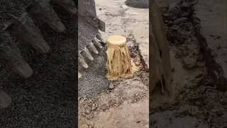 Water well pipe backfill sand processexcavatorshorts [upl. by Meggi]