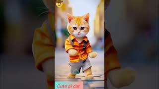 Cute Dancing cat cute trending cuteanimal ytviral cutepet shorts dancing dance [upl. by Nodnarg295]