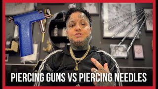 I TRIED THIS SELF EAR PIERCING GUN FROM AMAZON [upl. by Ingar]