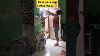 Iba din ang diskarte ni misis🤣😂 funny viralvideo [upl. by Ytirahs641]