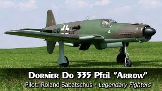 Giant Rc Dornier Do 335 [upl. by Eitak]