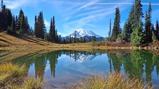 Mt Rainier National Park  Naches Peak Loop Trail 20241010 [upl. by Ynaffital]