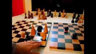 Frameless Chess Boards for Man Ray and Other Modern Sets  AncientChesscom [upl. by Eal]