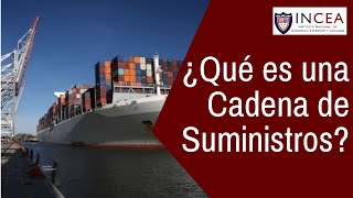 ¿Qué es una Cadena de Suministros [upl. by Cathe]