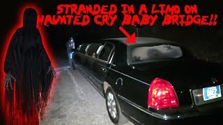 MY LIMO BROKE DOWN ON THE HAUNTED CRY BABY BRIDGE GONEWRONG [upl. by Oiramd491]