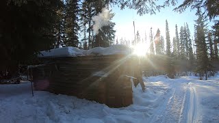 A trappers life in an offgrid cabin [upl. by Stefania]