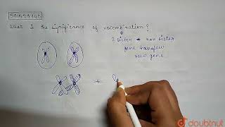 What is the significance of recombination  CLASS 12  EVOLUTION  BIOLOGY  Doubtnut [upl. by Naugal]