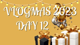 VLOGMAS DAY 12  time to bake the christmas cake and make some crackers [upl. by Kemble]