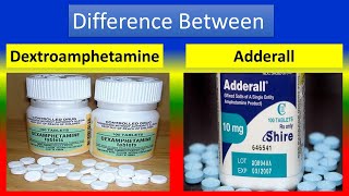 Difference Between Dextroamphetamine and Adderall [upl. by Cara]