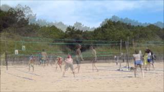 Lignano Sabbiadoro Beachvolleyball Trainingscamp 2014  Pepo Xandl Huber [upl. by Llevram]