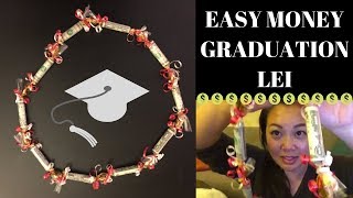 How To Make An Easy Money Graduation Lei [upl. by Levania701]