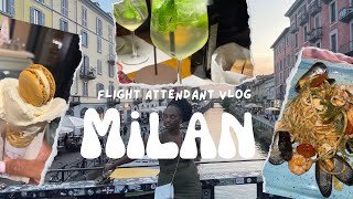 25 HOURS IN MILAN ITALY🇮🇹  QC TERME MILANO FLIGHT ATTENDANT VLOG [upl. by Yerrot]