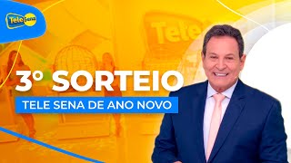 Confira o 3º Sorteio da Tele Sena de Ano Novo 2024 21012024 [upl. by Damita]