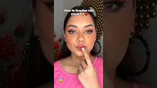 do you overline your lips💄💋 plumpliplove makeup lipliner makeuptutorial lipstick lipartistry [upl. by Rivers]