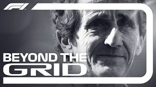 Alain Prost on racing rivals and Senna  Beyond The Grid  Official F1 Podcast [upl. by Lelah]