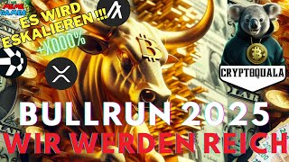 AUF DIESE COINS SETZE ICH IM BULLRUN 2025 🤯 🚀 XRP ALGORAND QUANT GRT MEME GAMES [upl. by Artap]