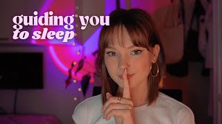 ASMR for when you just can’t fall asleep guided sleep meditation body scan closeup whispers [upl. by Itsim]