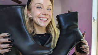 ASMR Shoe Tapping amp Leather Scratching 👢  Whispers Tapping Scratching and Mic Triggers [upl. by Ras]