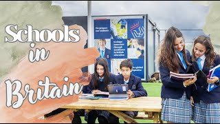 Schools in the UK Schools in Britain A1A2 ESL Video  English Portal [upl. by Morette]