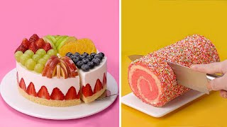 10 Awesome Homemade Dessert Recipes For A Weekend Party  Top Easy Fruit Cake Decorating Tutorials [upl. by Bergess815]