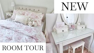 NEW ROOM TOUR Coquette Girly amp Minimal [upl. by Pelage]