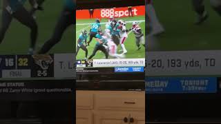 Jaguars beat patriots football nfl sports [upl. by Anairda770]