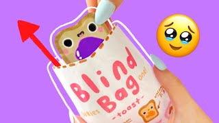 how to make a BLIND BAG paper squishy ✨ 2024 paper crafts blindbag [upl. by Stoat]