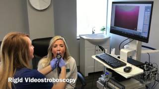 Rigid Videostroboscopy Procedure [upl. by Wilsey368]