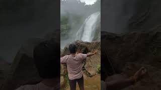 Hidden Heaven Water falls✨️ marmala❣️travel vagamon waterfall nature [upl. by Eben696]